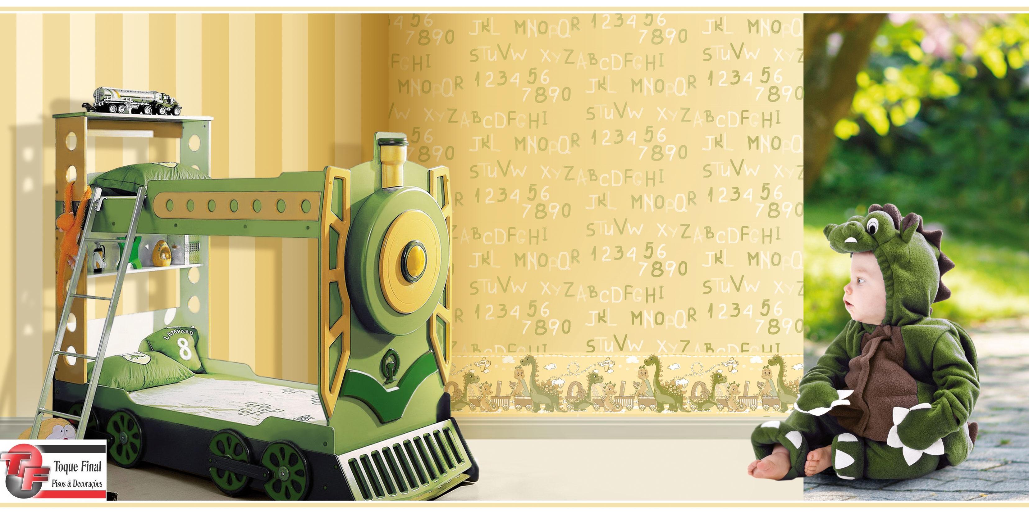 Papel de parede infantil italiano