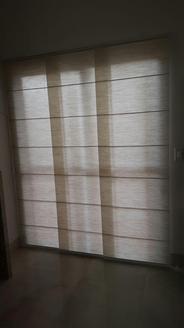 Cortina painel Topazio 000H com varetas