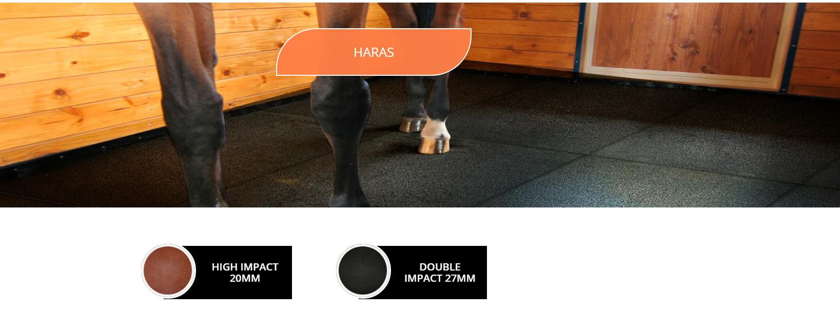 Piso alto impacto para baias e confinamento